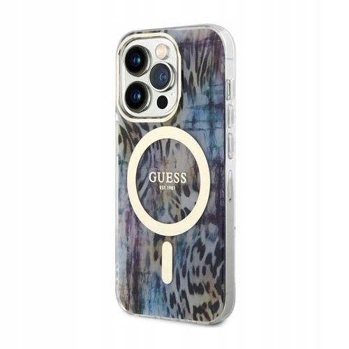Etui do iPhone 14 Pro Guess Leopard MagSafe Case na Arena.pl