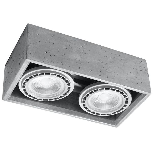 Betonowa lampa sufitowa SL.0884 nowoczesny plafon do kuchni zdjęcie 1