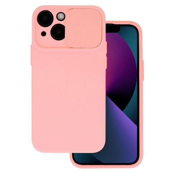 Camshield Soft do Iphone 14 Łososiowy zdjęcie 1
