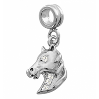 SREBRNA PANDORKA KOŃ SREBRO PRÓBY 925