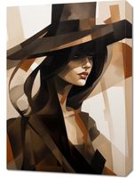 Obraz 50x70cm Skrywająca się Tajemniczość