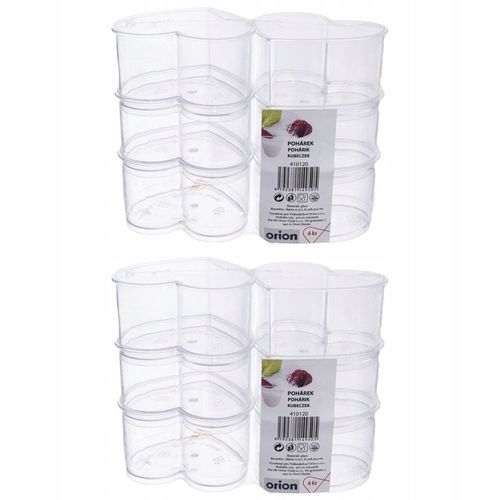 12x Kubki PUCHARKI pojemniki na desery przekąski przystawki do deserów na Arena.pl