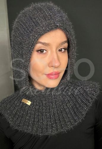 BALACLAVA CZAPKA KAPTUR KOMINIARKA GOLF UNISEKS MIĘKKI CIEPŁY MODNY K na Arena.pl