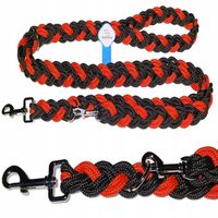 SMYCZ PLECIONA LINA GRUBA SZEROKA 30 mm. 4 PRZEPIĘCIA REGULACJA do 300 cm