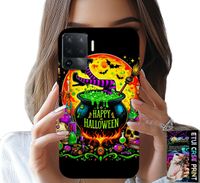 ETUI DO OPPO F19 PRO - WIEDŹMA KOCIOŁEK RÓŻDŻKA HALLOWEEN SZKŁO