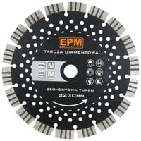tarcza diamentowa segmentowa turbo z otworami chłodzą. 230mm - e-550-0523