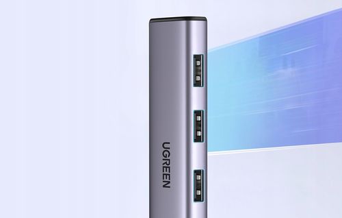 Stacja dokujaca UGREEN USB 3.0 - 3 x USB / Ethernet / USB-C PD na Arena.pl