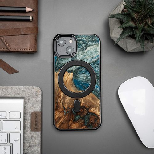etui bewood unique do iphone 15 - planets ziemia z magsafe na Arena.pl