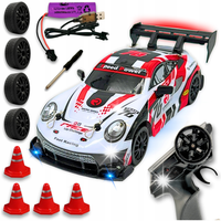 SAMOCHÓD DO DRIFTU ZDALNIE STEROWANY WYŚCIGÓWKA RC AUTO DRIFT PILOT LED 4x4