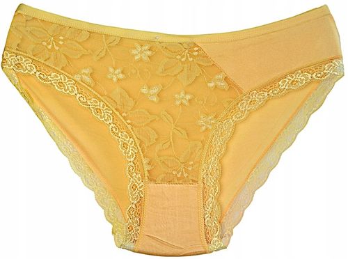 Majtki DAMSKIE figi bambusowe KORONKOWE zestaw 8 SZTUK rozmiar XL na Arena.pl