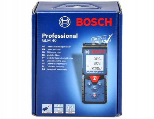 DALMIERZ LASEROWY GLM 40 BOSCH z podświetleniem na Arena.pl