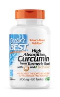 DOCTOR'S BEST Curcumin C3 Complex with Bioperine (120 tabl.)