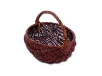 Wiklinowy Kosz do Ogrodu i na taras kosz na zakupy Ø20 H10/20 cm