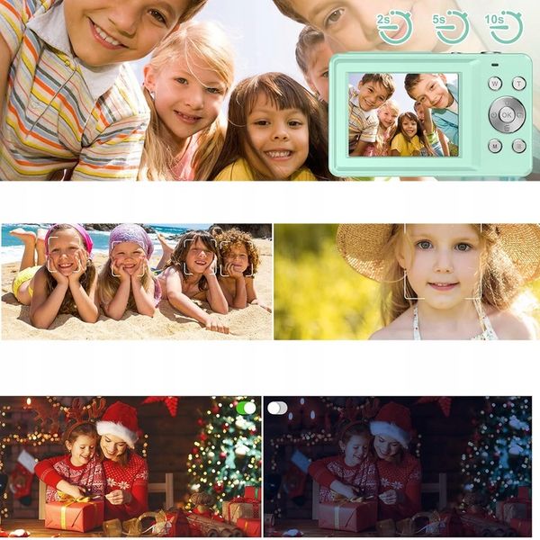 APARAT CYFROWY FOTOGRAFICZNY 16X Z KARTA 32GB I LAMPA BŁYSKOWA WYPEŁNIAJĄCA zdjęcie 11