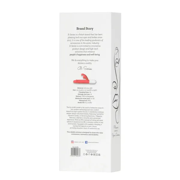 Silicone Vibrator 7 Vibration modes - 10 thrusting and 7 Flapping zdjęcie 4