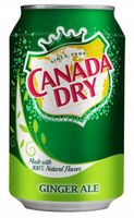 Canada Dry Ginger Ale Napój gazowany o smaku imbirowym 330 ml