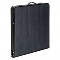 Stolik turystyczny TRIP składany 120x60 cm black wood czarny