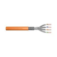 Kabel teleinformatyczny DIGITUS kat.7 S/FTP AWG 23/1 LSOH 100m pomarańczowy