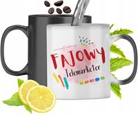 Kubek Magiczny Dla Telemarketera Zmieniający Kolor Z Nadrukiem Ze Zdjęciem