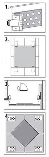 AQUALINE Magnesy pod płytki MO-10100 na Arena.pl