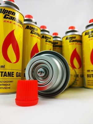 ZESTAW PALNIK 360 NA KARTUSZE LUTLAMPA OPALARKA + 4x GAZ ALPEN CAMPING na Arena.pl