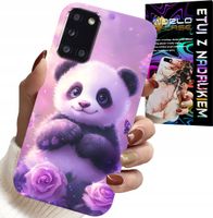 ETUI DO SAMSUNG GALAXY A31 - SŁODKA PANDA WZORY DLA DZIECI + SZKŁO