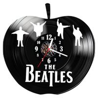 Zegar ścienny z płyty winylowej The Beatles 1460.14