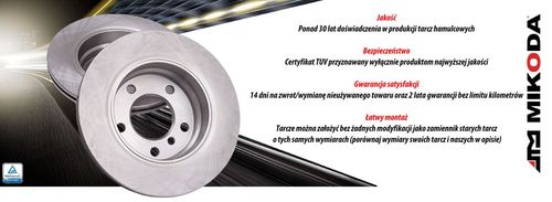 TARCZA HAM TYL 274X11 P MIKODA na Arena.pl