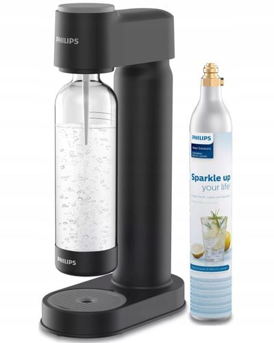 Saturator do wody PHILIPS GoZero ADD4901BK/10 Czarny na Arena.pl