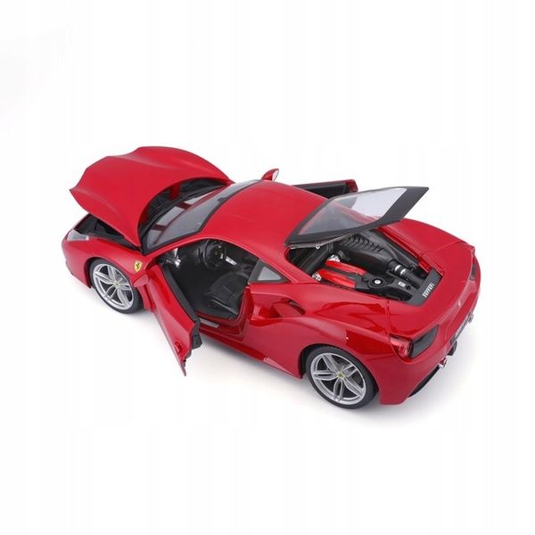 Ferrari 488 GTB 1:18 model Bburago 18-16008 zdjęcie 6