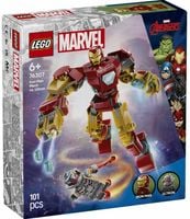 76307 - lego super heroes - mech iron mana kontra ultron