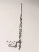 BRANSOLETKA SREBRNA ROMBUS 19 CM 10,9mm