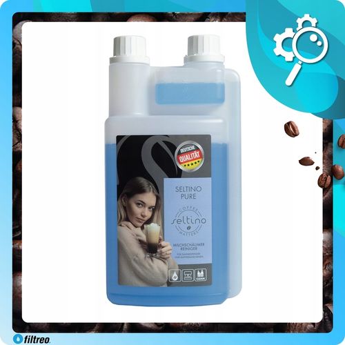 Płyn środek do czyszczenia systemu mleka seltino pure 1000ml i szczoteczka na Arena.pl