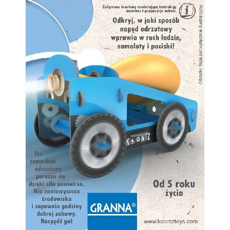 GRANNA 00170 KOONTZ SAMOCHÓD PUZZLE zdjęcie 2