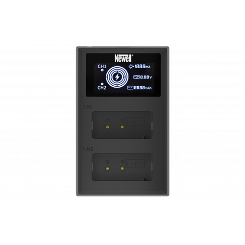 Ładowarka dwukanałowa Newell FDL-USB-C do akumulatorów LP-E17 do Canon na Arena.pl