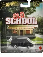 HOT WHEELS PREMIUM POP CULTURE Old School 1979 Dodge Ram Van