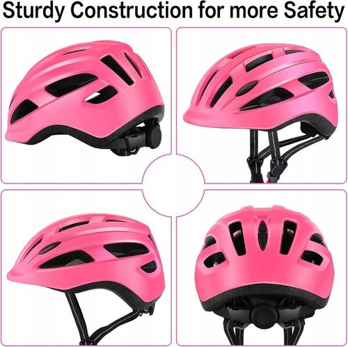 Kask Rowerowy DZIECĘCY DesignSter S 48-52CM RÓŻOWY NOWY na Arena.pl