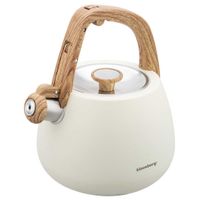czajnik stalowy z gwizdkiem 2,5l klausberg kb-7775