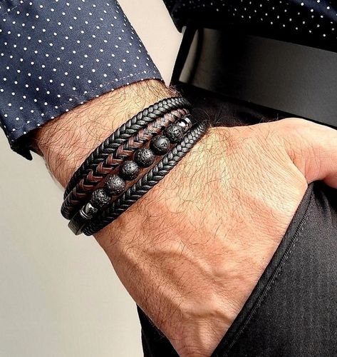 Bransoletka TYGRYSIE OKO dla taty GRAWER CZARNA na Arena.pl