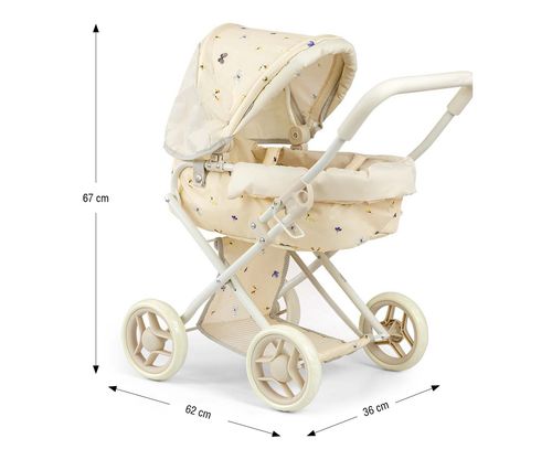 ND18_6245 Milly Mally Wozek dla lalek Alice Natur na Arena.pl