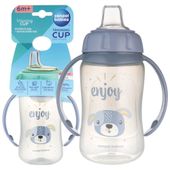 Canpol Kubek treningowy z miękkim ustnikiem 320ml Cute Animals