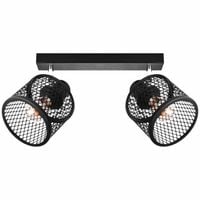 BASKET 2 Lampa sufitowo-ścienna - Industrialna, metalowa, 2xE27