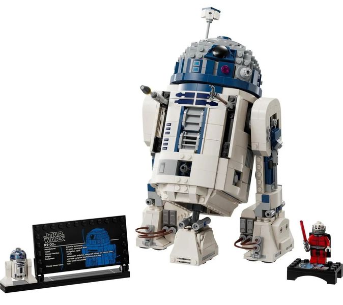 LEGO Star Wars R2-D2 klocki zdjęcie 4