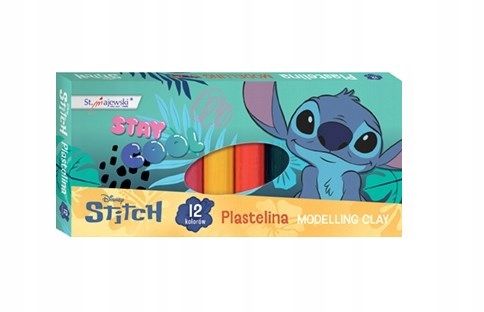 PLASTELINA 12 KOL STITCH 6412 zdjęcie 1