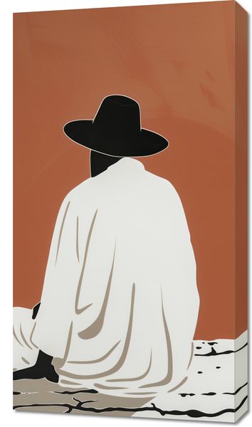 Obraz 50x90cm Rozmyślania w Oddali zdjęcie 1