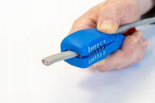 Ściągacz izolacji do kabli płaskich i okrągłych WEICON / MADE IN na Arena.pl