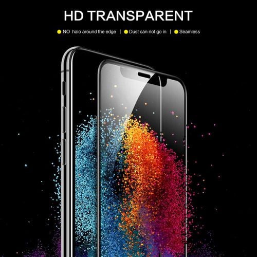 Matowe Szkło Hartowane 9H 3D do iPhone 11 Pro Max XS Max Ramka Ochrona na Arena.pl