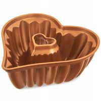 Forma do Babki Serce ORION MARISSA Nieprzywierająca 28,5 cm Aluminium