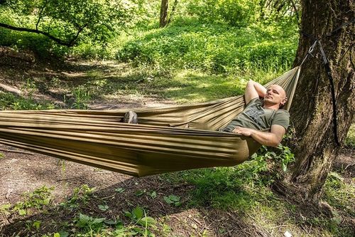 MOCNY HAMAK 200KG OGRODOWY SURVIVALOWY SURVIVAL TURYSTYCZNY NEO TOOLS na Arena.pl