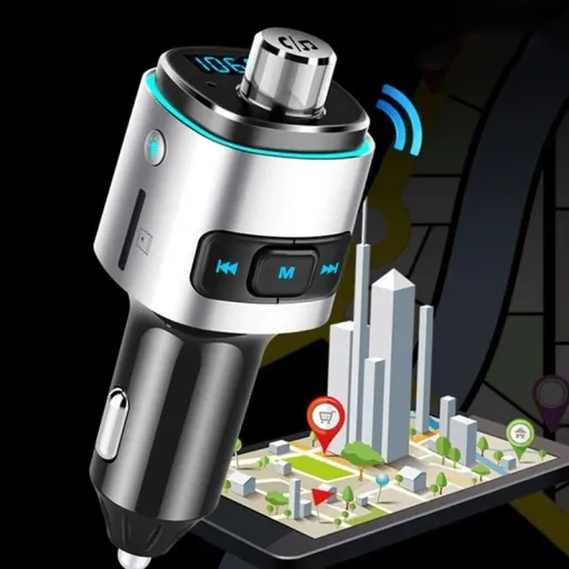 TRANSMITER FM BLUETOOTH ŁADOWARKA 2X USB SD QC 3.0 zdjęcie 4